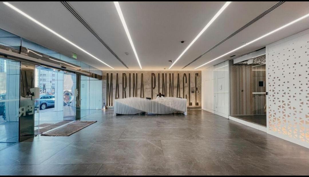 High Floor With City Skyline & Burj Khalifa View 3 Bedroom Unit Marina 迪拜 外观 照片
